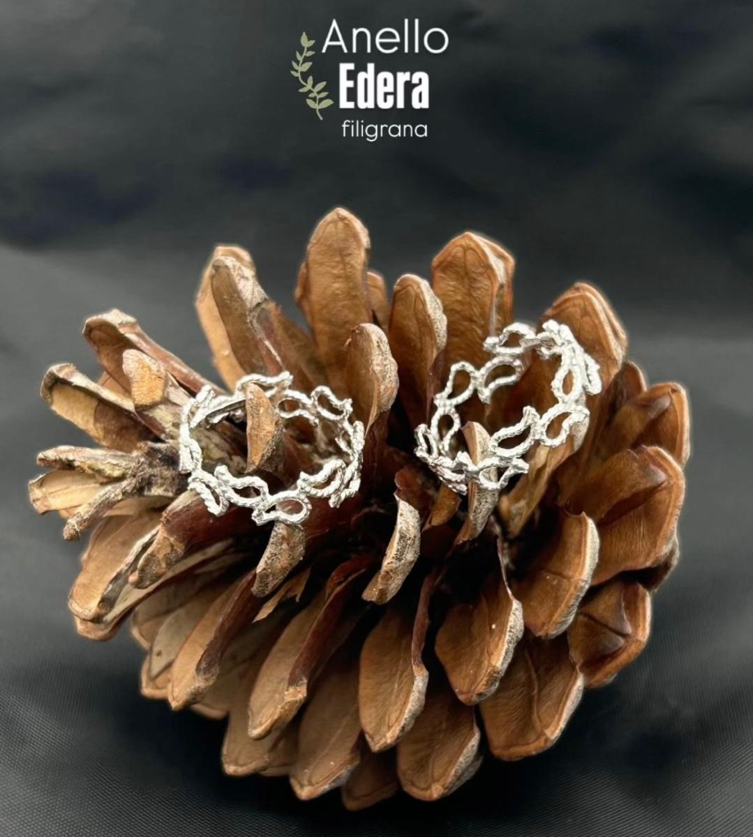 Anello Edera in filigrana 1